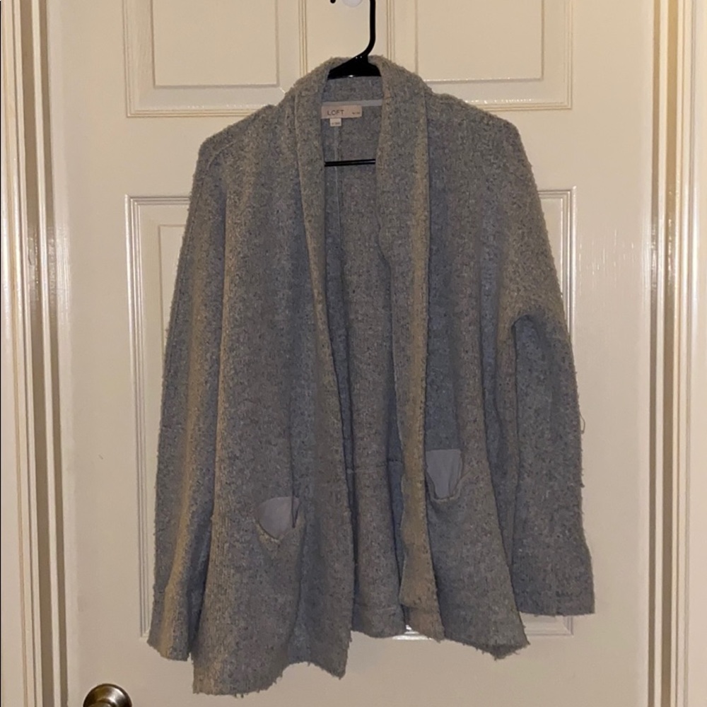 Grey Loft Cardigan (L petite)